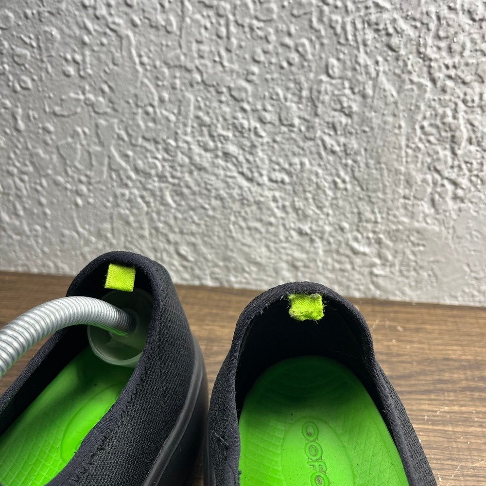 OOFOS OOmg Low Mesh Recovery Women's Black Shoes - Women's Size 9 - Picture 7 of 11